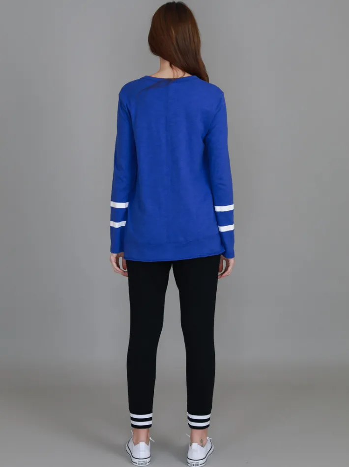 3rd Story Tarwin Twin Stripe T Shirt< Long Sleeves