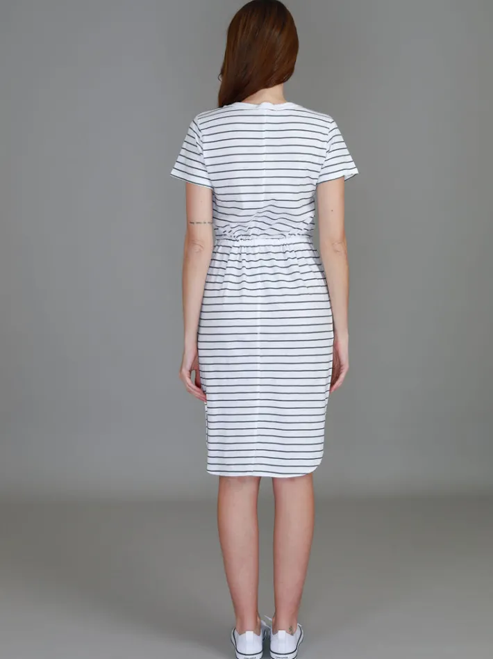 3rd Story Tess Drawstring Dress< Short Sleeve Dress