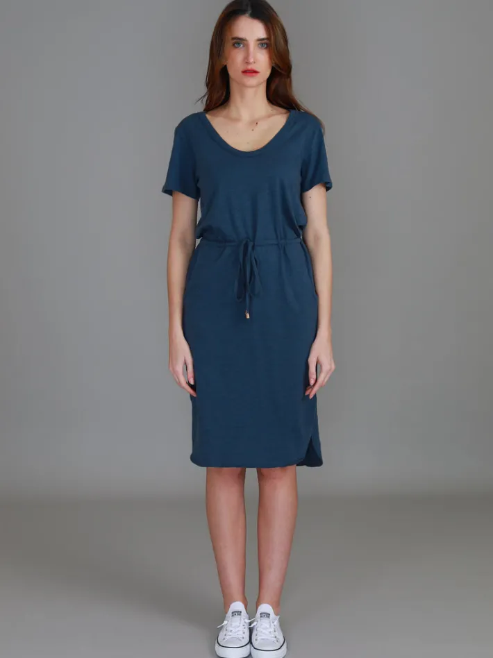 3rd Story Tess Drawstring Dress< Short Sleeve Dress
