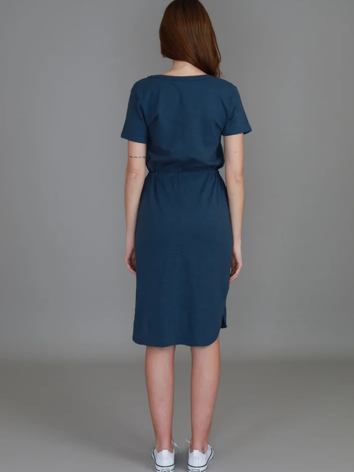 3rd Story Tess Drawstring Dress< Short Sleeve Dress