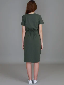 3rd Story Tess Drawstring Dress< Short Sleeve Dress