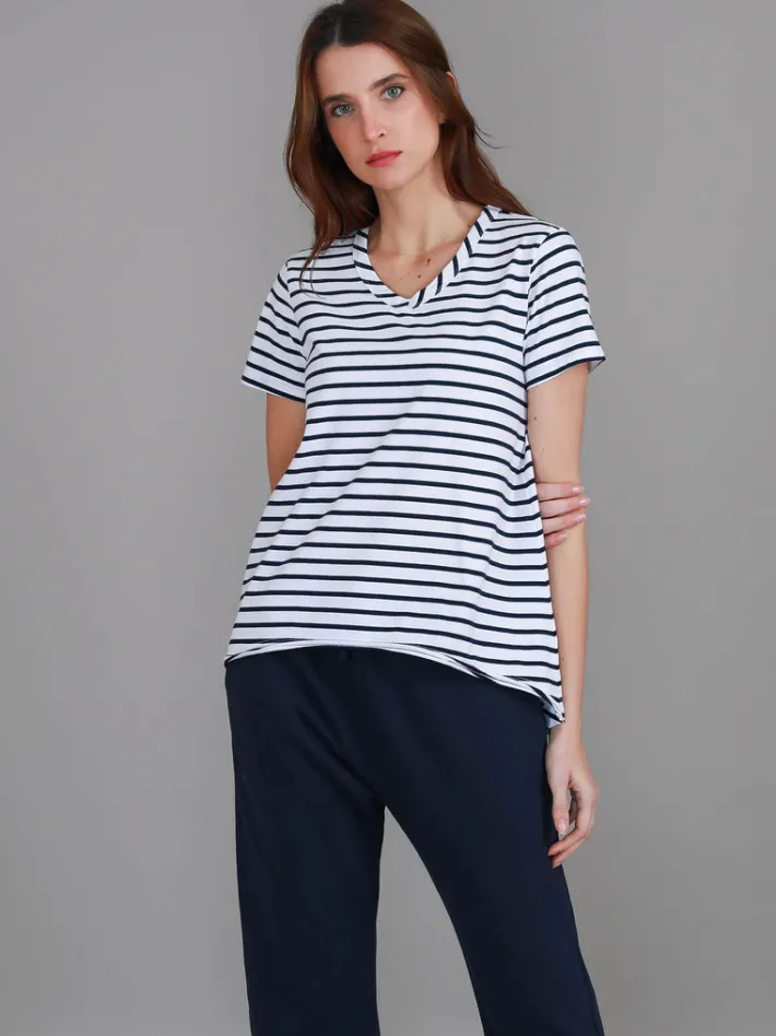 3rd Story Thornton V Neck T Shirt< Short Sleeves