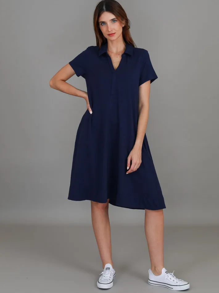 3rd Story Tibby Polo Short Sleeved Dress< Short Sleeve Dress|Polo Dress