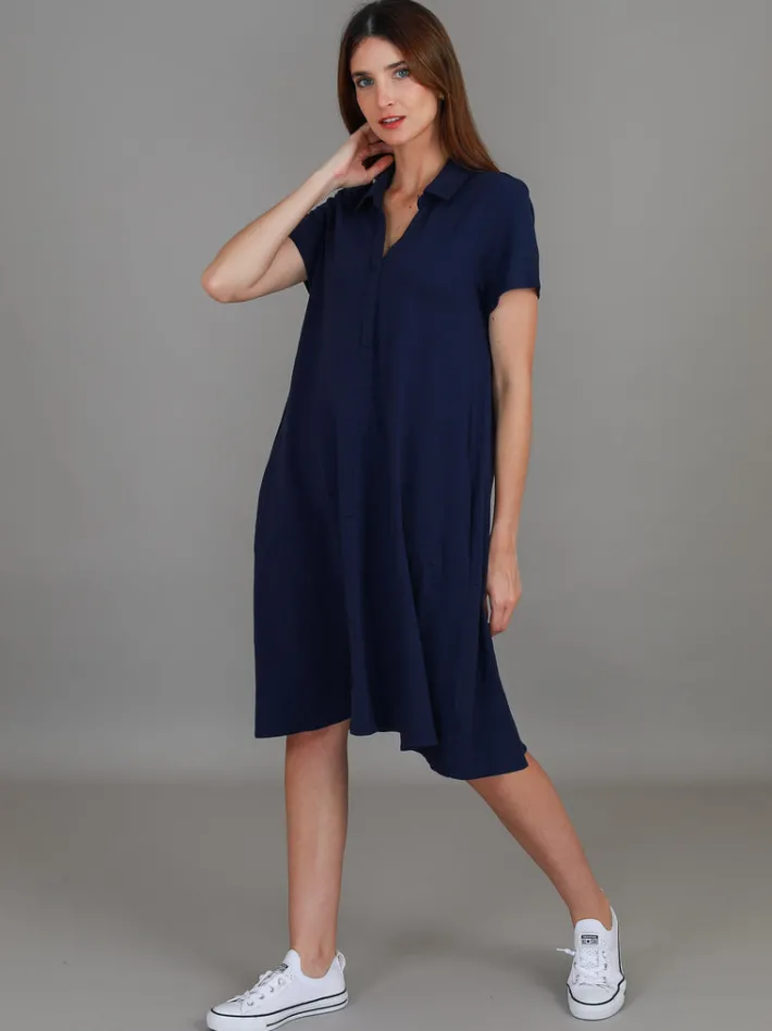 3rd Story Tibby Polo Short Sleeved Dress< Short Sleeve Dress|Polo Dress