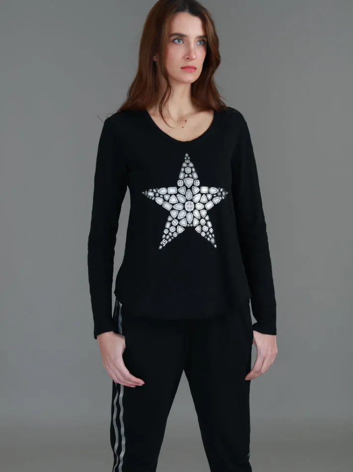 3rd Story Valkerie Gem Star T Shirt< Long Sleeves