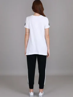 3rd Story Verona Twin Star V Neck T Shirt< Short Sleeves