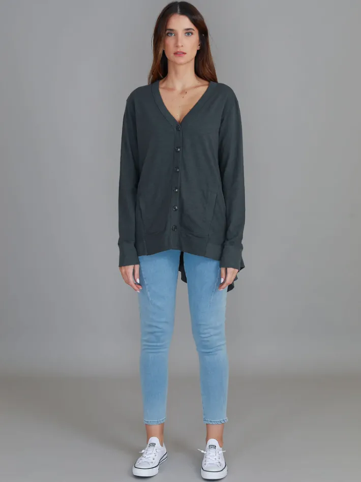 3rd Story Weslie Long Sleeve Asymmetrical Cardigan< Cardigans