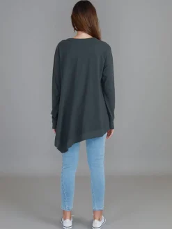 3rd Story Weslie Long Sleeve Asymmetrical Cardigan< Cardigans