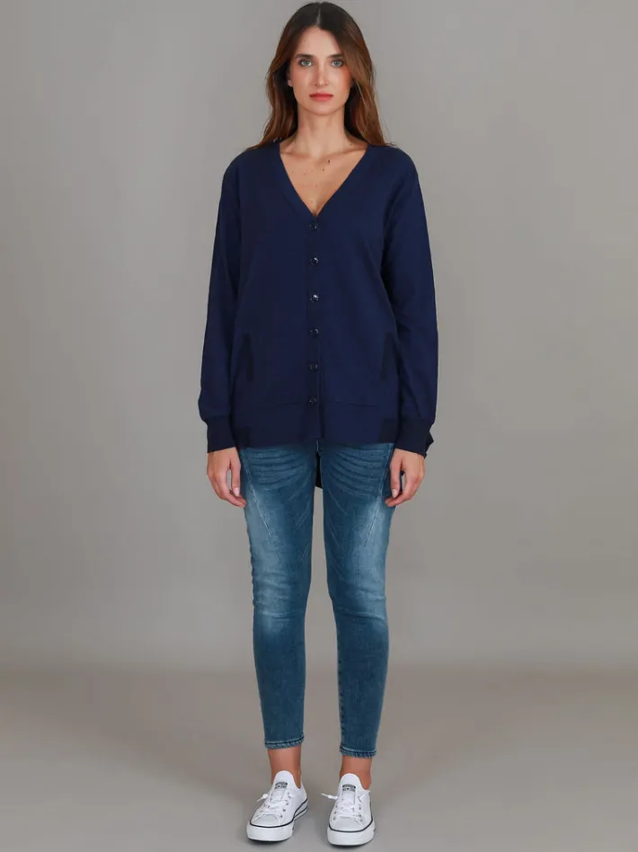 3rd Story Weslie Long Sleeve Asymmetrical Cardigan< Cardigans