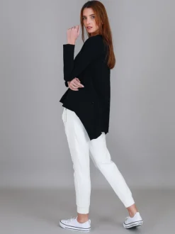 3rd Story Willow Asymmetrical Hem T Shirt< Long Sleeves