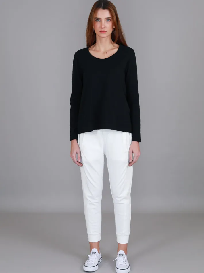 3rd Story Willow Asymmetrical Hem T Shirt< Long Sleeves