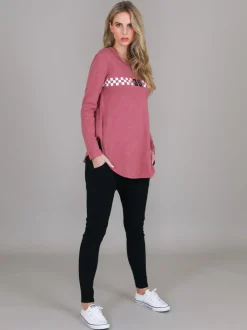 3rd Story Windsor 3S Check Tee< Long Sleeves