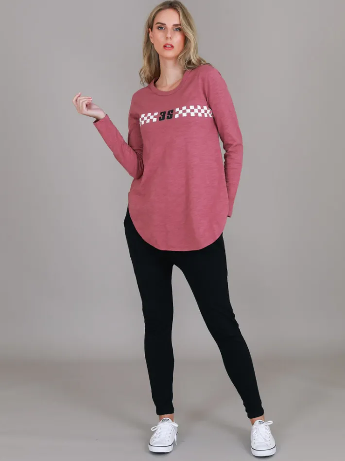 3rd Story Windsor 3S Check Tee< Long Sleeves