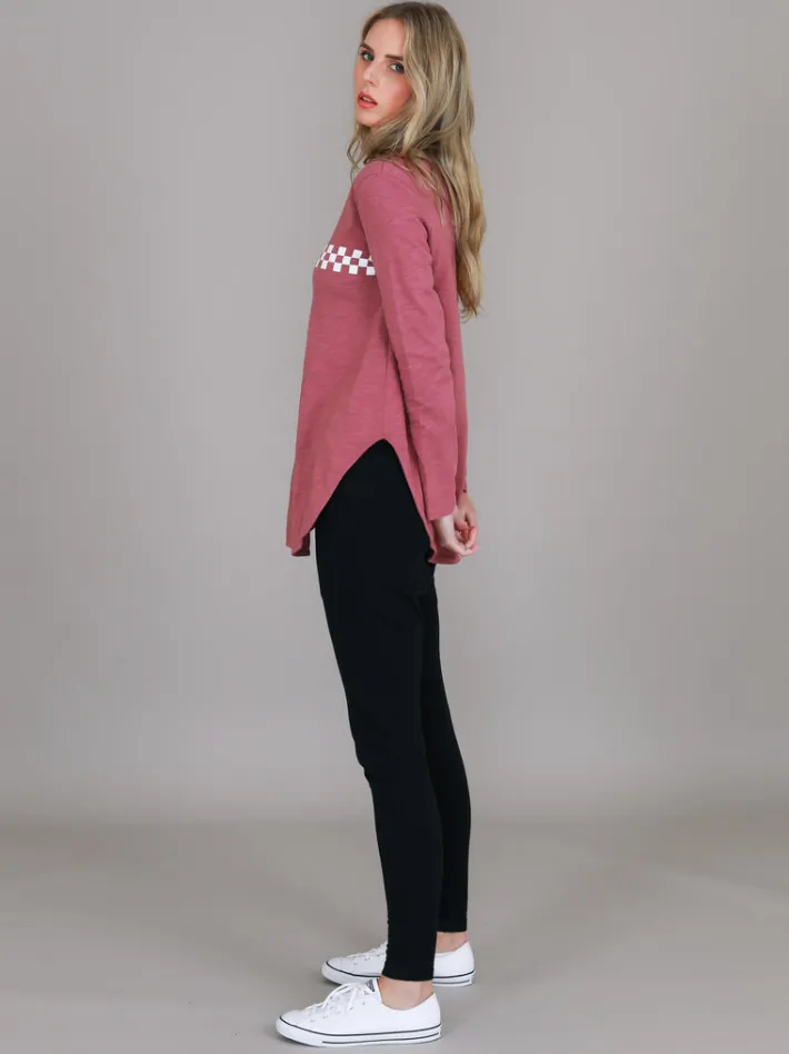 3rd Story Windsor 3S Check Tee< Long Sleeves