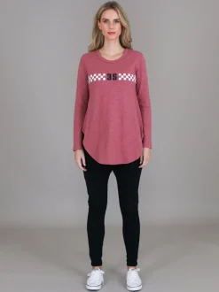 3rd Story Windsor 3S Check Tee< Long Sleeves