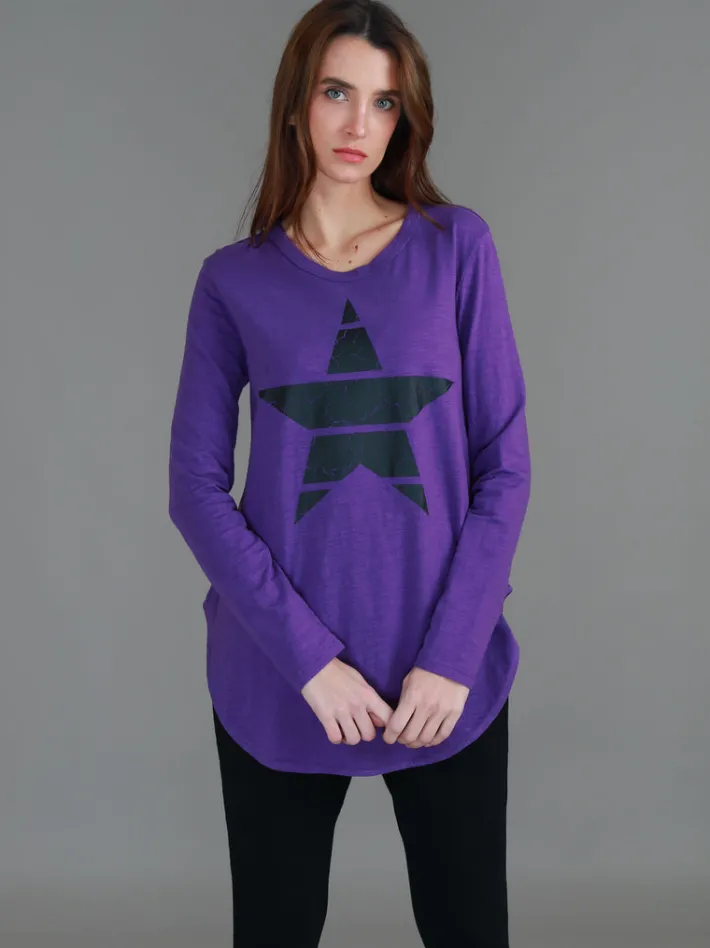 3rd Story Wiseleigh Star T Shirt< Long Sleeves