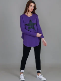3rd Story Wiseleigh Star T Shirt< Long Sleeves